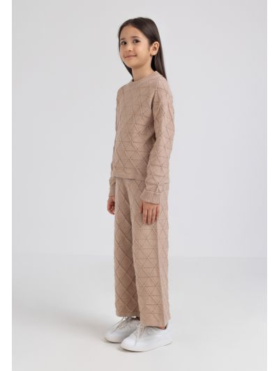 Knitted Patterned Trousers