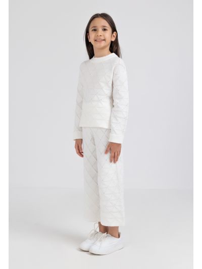 Knitted Patterned Trousers