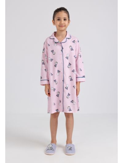 Peanuts Printed Shirt Dress