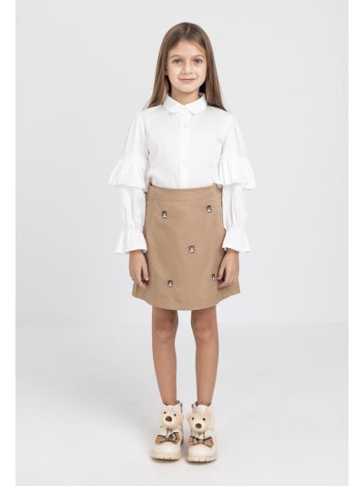 Knitted Bear Skirt
