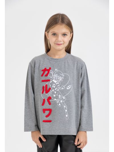Ladybug Velvet Embellished Top