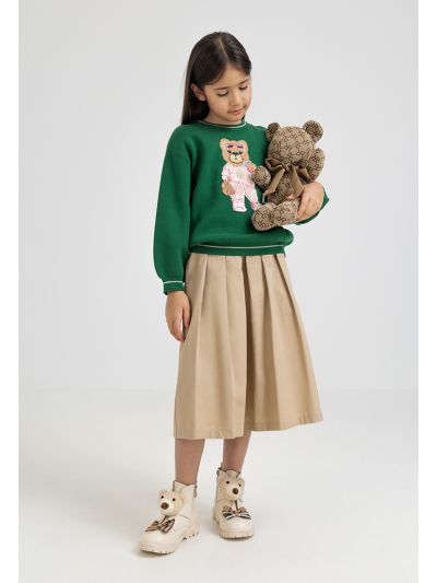 Solid Palazzo Trousers