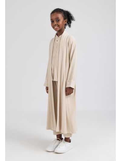 Solid Long Cardigan