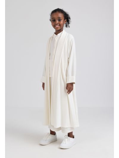 Solid Long Cardigan