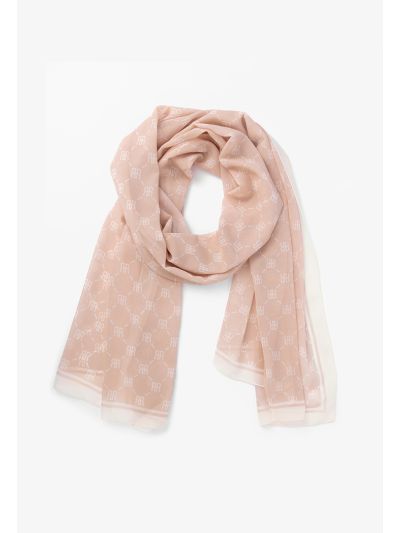 Long Monogram Scarf