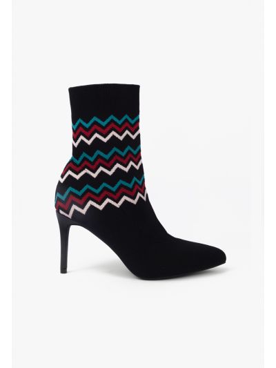 Vibrant Heeled Ankle Boots