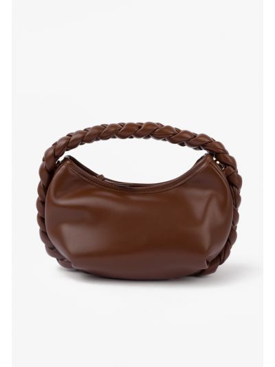 Monogram Braded Handle Handbag