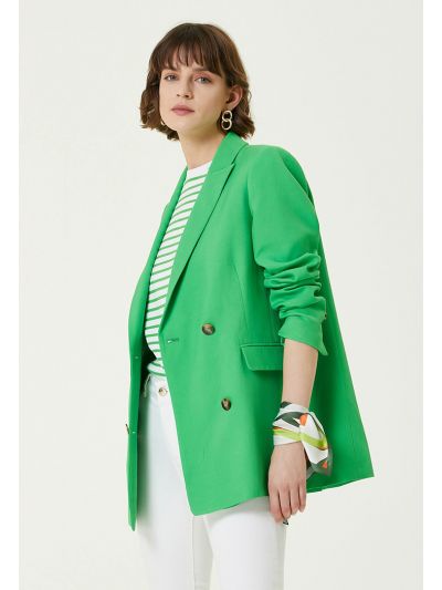 Network Regular Fit Blazer Green -Sale