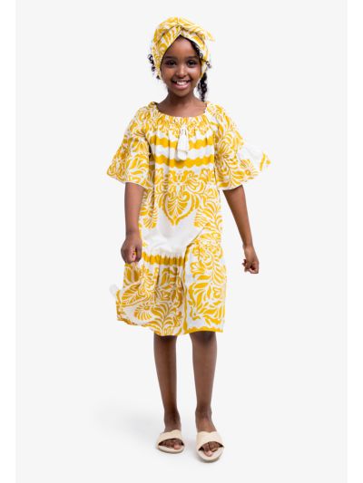 African Print Summer Dress