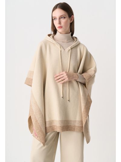 Basic Woven Winter Poncho