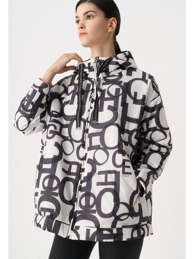Quilted Printed Monogram Jacket