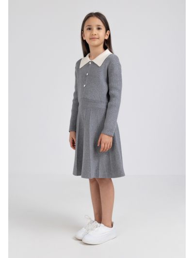 Textured Shirt Dress