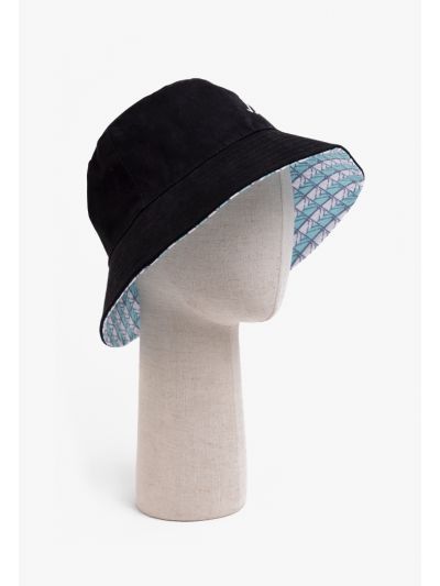 Patterned Multicolored Bucket Hat
