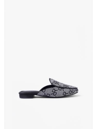Printed Monogram Flat Mules