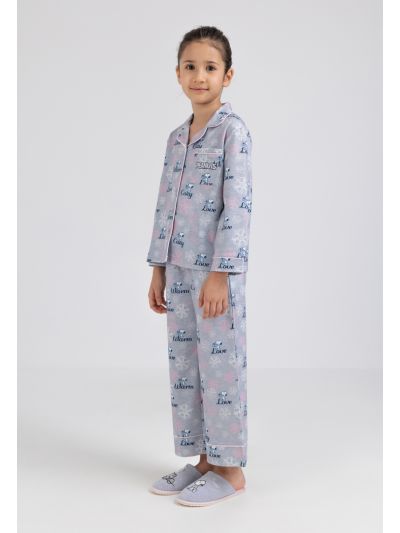 Peanuts Printed Pyjama Set (2 PCS)