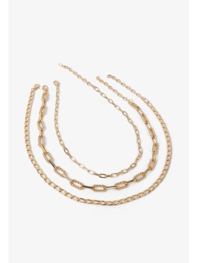 Multistrand Chain Necklace