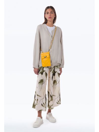 Nature Printed Wide Leg Trouser -Sale