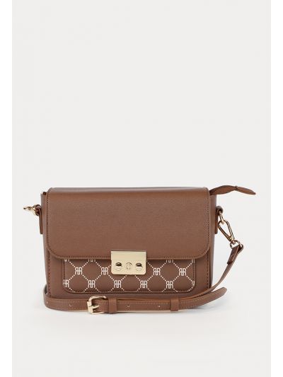 Jacquard PU Leather Satchel Bag -Sale