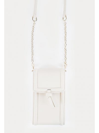 Chain Leather Strap Chic Phone Bag -Sale