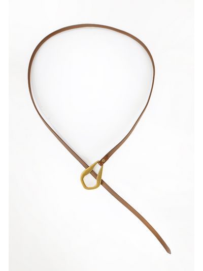 Thin PU Leather Solid Leather With Zinc Metal DÃ©cor -Sale