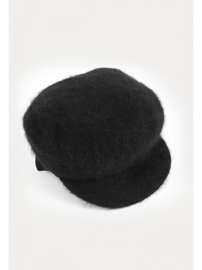 Curved Soft Wool Beanie -Sale