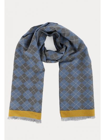 Diamond Shapes Knitted Kids Pashmina -Sale