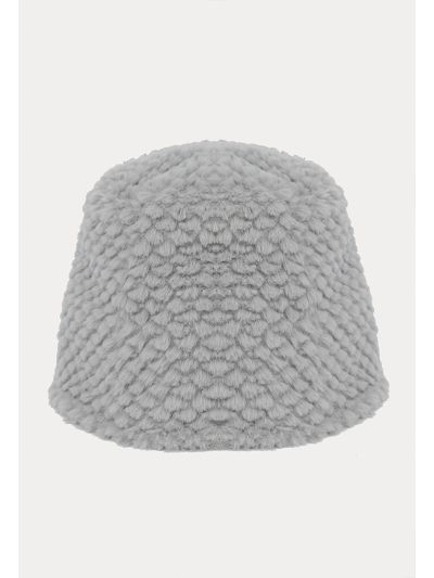 Quilted Textured Winter Bucket Hat -Sale