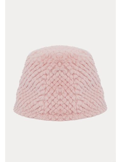 Quilted Textured Winter Bucket Hat -Sale