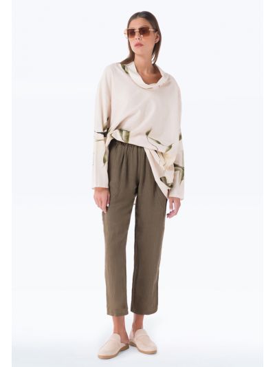 Solid Straight Leg Trouser -Sale