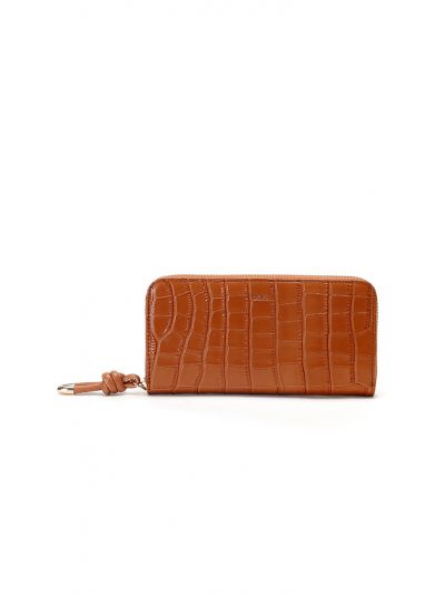 Textured Continental Wallet -Sale