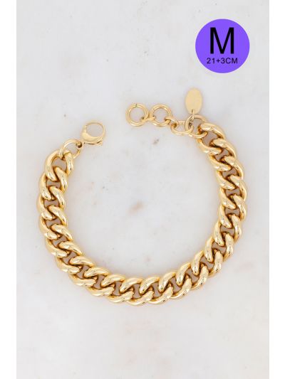Stainless Steel Thick Mesh Bracelet