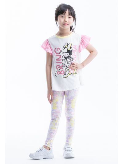 Disney Minne Mouse All Over Printed Skinny Leggings