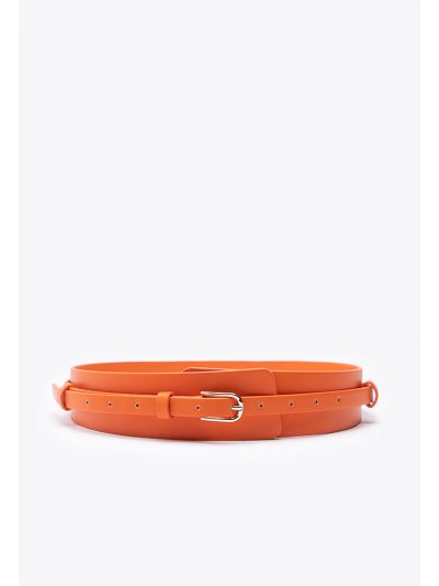 Wrap Around Cincher Buckle Belt