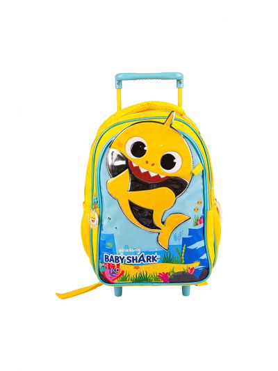 Baby Shark Yellow Trolley Bag