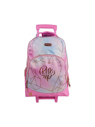 Pause Riseup Trolley Bag 18 Inch With Pencil Case