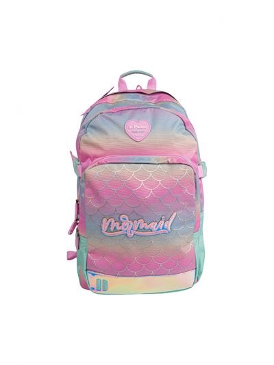 Pause Mermaid Backpack 18 Inch With Pencil Case