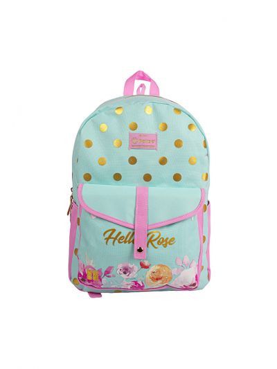Pause Rose Backpack 17 Inch With Pencil Case