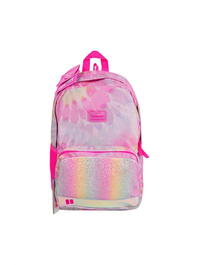 Pause Tie Dye Backpack 17 Inch With Pencil Case