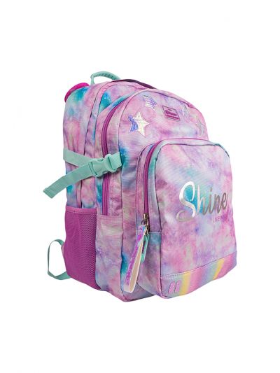 Pause Galaxy Backpack 18 Inch With Pencil Case