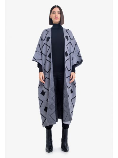 Maxi Open Contrast Besht  -Sale