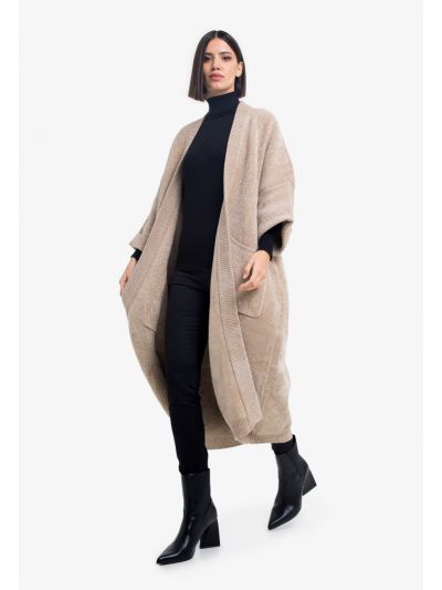 Maxi Open Winter Abaya -Sale