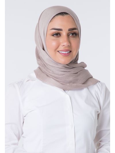Solid Color Gauze Hijab
