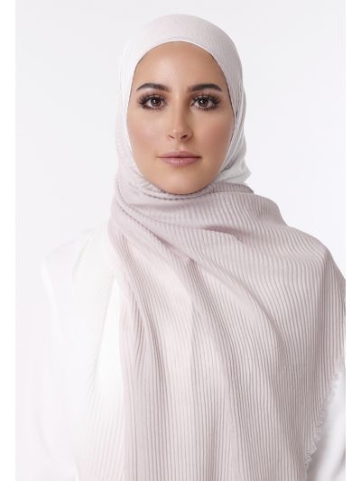 Double Shaded Pleated Hijab