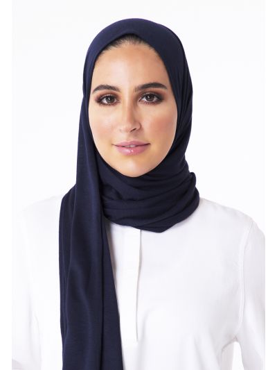 Stretch Melange Cotton Hijab