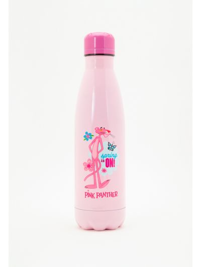 Pink Panther Spring Is On  Vacuum Bottle