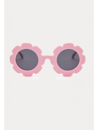 Floral Frame Shaped Sunglasses
