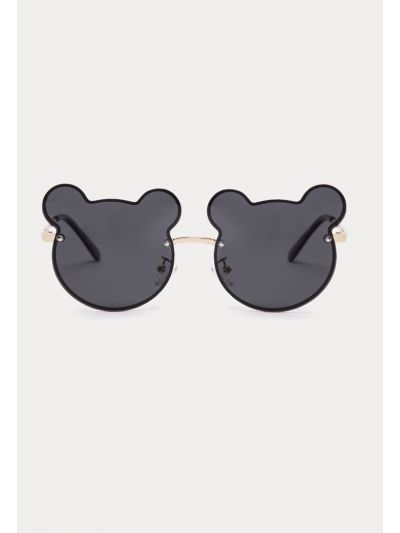 Decorative Bear Lens Sunglasses