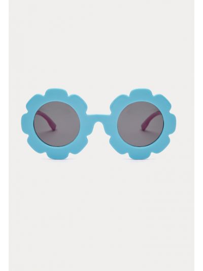 Floral Frame Shaped Sunglasses