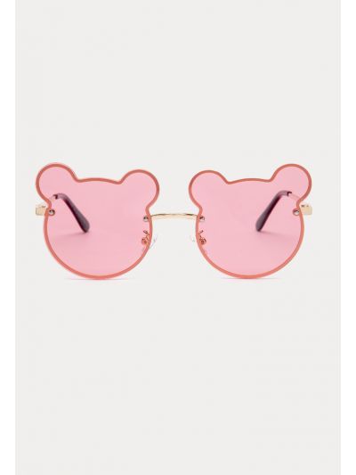 Decorative Bear Lens Sunglasses