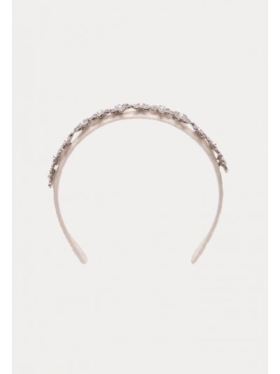 Pearl Rhinestone Flower Alloy headband -Sale